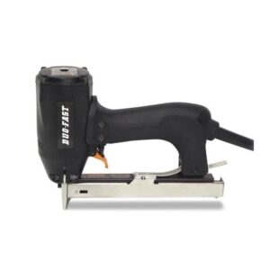 Carpet stapler used for securing carpet edges and stairs