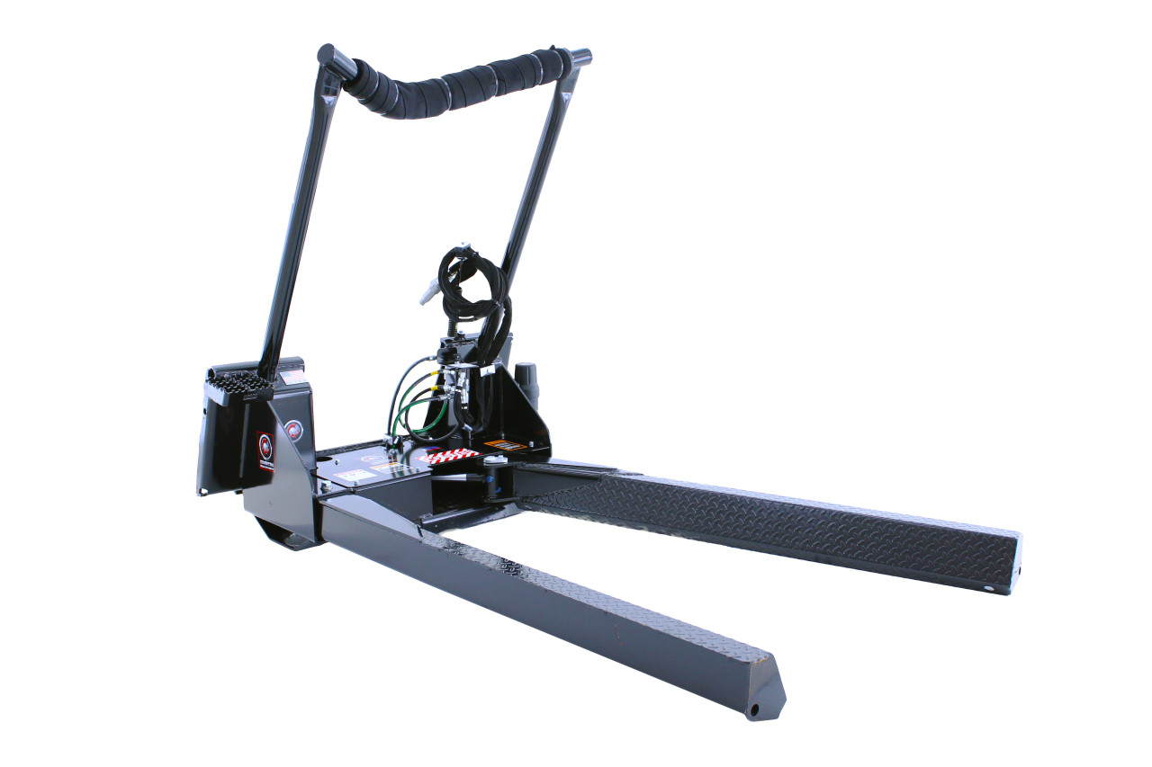 Hydraulic Tree Fork Hydraulic tree fork rental for skid steers and loaders